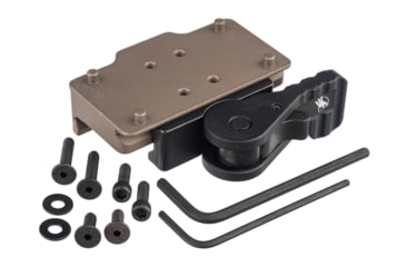 Image of American Defense Manufacturing Insight MRDS Mount, Tactical Lever, Flat Dark Earth, AD-IM TAC R FDE