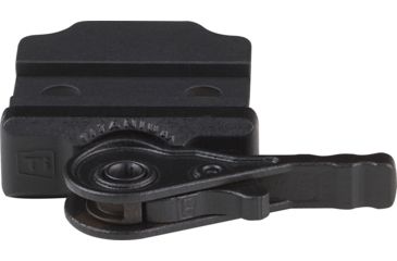 Image of American Defense Manufacturing Low Mount for Leupold Prismatic, Spacers are supplied w/ the optic, Black, AD-20 STD-TL