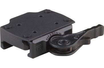 Image of American Defense Manufacturing Leupold Deltapoint Pro Red Dot Sight Mounts, Titanium Lever, Black, AD-TR STD-TL