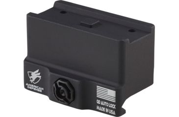Image of American Defense Manufacturing One Piece Mount Co-Witness for the Aimpoint T1 Optic, Black, AD-T1-10 STD-TL