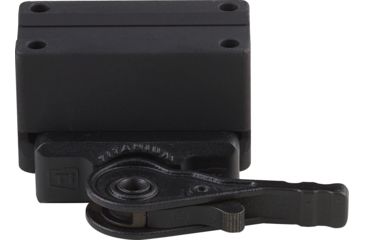 Image of American Defense Manufacturing One Piece Trijicon MRO Mount at Lower 1/3rd SOCOM Height, Black, AD-MRO-11 STD-TL