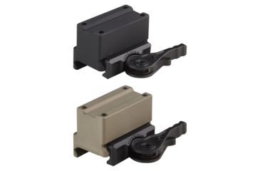 Image of American Defense Manufacturing One Piece Trijicon MRO Mount at Lower 1/3rd SOCOM Height, Black, Flat Dark Earth