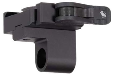 Image of American Defense Manufacturing QD Bipod Mount For ARCA Swiss Rail, Black, AD-ARCA-BP-P2-STD