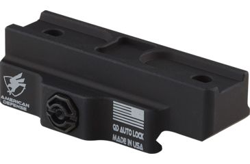 Image of American Defense Manufacturing QD Mount for the Aimpoint Comp M4, Co Witness, Black, AD-CM4-10 STD-TL