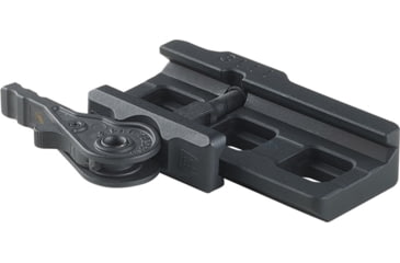 Image of American Defense Manufacturing Quick-Disconnect Mount w/ Titanium Lever Assembly And MLOK interface, Black, AD-MLOK-BP-TL
