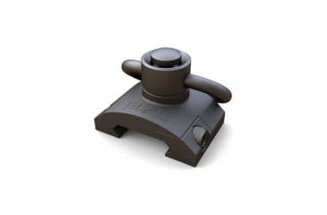 Image of American Defense Manufacturing Rail Mount QD Swivel, Black, GS-3050