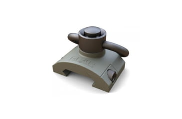 Image of American Defense Manufacturing Rail Mount QD Swivel, Foliage Green, GS-3052
