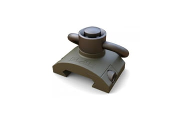 Image of American Defense Manufacturing Rail Mount QD Swivel, Olive Drab, GS-3053