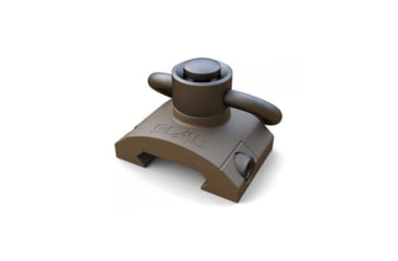 Image of American Defense Manufacturing Rail Mount QD Swivel, Patriot Brown, GS-3054