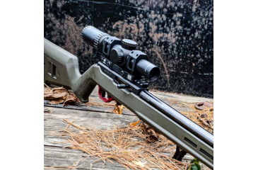 Image of American Defense Manufacturing Recon Dual Non-QD Vertical Split Rings Rifle Scope Mount, 30mm, Black, AD-RECON-SL-30-GIS