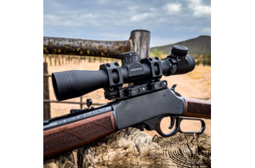 Image of American Defense Manufacturing Recon Dual Non-QD Vertical Split Rings Rifle Scope Mount, 30mm, Black, AD-RECON-SL-30-GIS