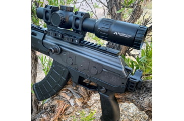 Image of American Defense Manufacturing Recon S Dual Non-QD Rifle Scope Mount, 30mm, Black, AD-RECON-S-30-GIS