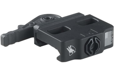 Image of American Defense Manufacturing Short, Quick-Disconnect Mount w/ Titanium Lever Assembly, Black, AD-MLOK-PICATINNY-TL