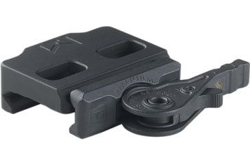 Image of American Defense Manufacturing Short, Quick-Disconnect Mount w/ Titanium Lever Assembly, Black, AD-MLOK-PICATINNY-TL