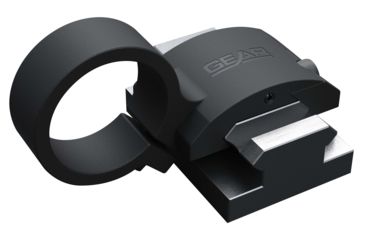 Image of American Defense Manufacturing Surefire 6P Offset Flashlight Mount, Black, Small, GS-3105