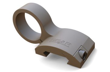 Image of American Defense Manufacturing Surefire 6P Offset Flashlight Mount, Brown, Small, GS-3109