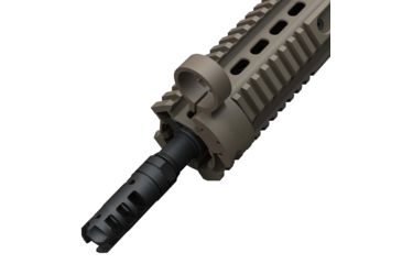 Image of American Defense Manufacturing Surefire 6P Offset Flashlight Mount, Flat Dark Earth, Small, GS-3106