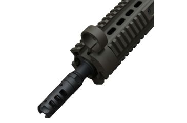 Image of American Defense Manufacturing Surefire 6P Offset Flashlight Mount, Olive Drab, Small, GS-3108