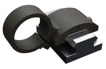 Image of American Defense Manufacturing Surefire 6P Offset Flashlight Mount, Olive Drab, Small, GS-3108