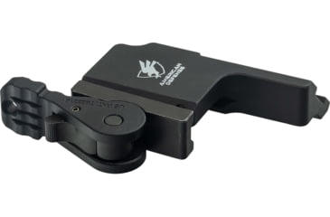 Image of American Defense Manufacturing Surefire M600/M300 Scout Offset Cantilever Light Mount, Tactical Legacy Lever, Left Hand, Black, AD-SF-OFFSET-C-LH-TAC