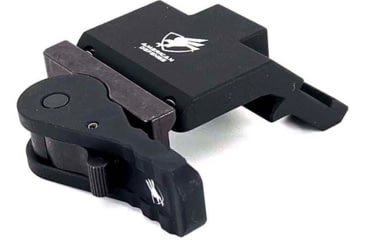 Image of American Defense Manufacturing Surefire M600/M300 Scout Offset Light Mount, Standard Legacy Lever, Left Hand, Black, AD-SF-OFFSET-LH-STD