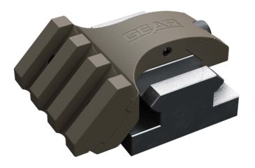 Image of American Defense Manufacturing Surefire X-Series Offset Flashlight Mount - Mod 3, Flat Dark Earth, Small, GS-3441