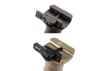 Image of American Defense Manufacturing Tango Down Quick Detach Short Vertical Grip, Black, Flat Dark Earth