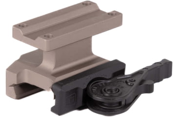 Image of American Defense Manufacturing Trijicon MRO Lightweight 1/3 RD COWITNESS Titanium Lever Red Dot Mount, Flat Dark Earth, AD-MRO-LW-11-FDE-TL