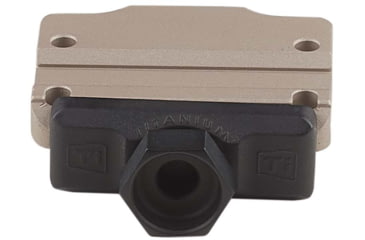 Image of American Defense Manufacturing Trijicon MRO Low Mount w/ 1/2in Titanium GI Bolt, Flat Dark Earth, Small, AD-MRO-L-FDE-TGIB