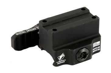 Image of American Defense Manufacturing Trijicon MRO Mount Co-Witness, Standard Lever, Black, AD-MRO-10-STD