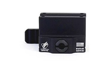 Image of American Defense Manufacturing Trijicon MRO Mount Co-Witness, Tactical Lever, Black, AD-MRO-10 TAC R