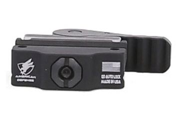 Image of American Defense Manufacturing Trijicon MRO Mount Low, Standard Lever, Black, AD-MRO-L STD