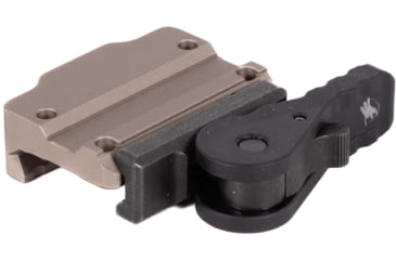 Image of American Defense Manufacturing Trijicon MRO Mount Low, Standard Lever, Flat Dark Earth, AD-MRO-L FDE