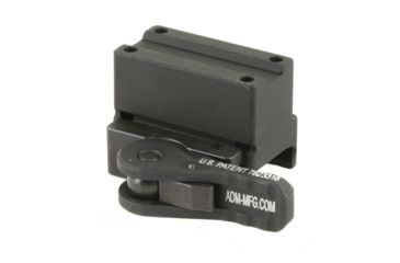Image of American Defense Manufacturing Trijicon MRO Mount, Lower 1/3 Co-Witness w/QD Auto-Lock, Black, ADMRO11STD