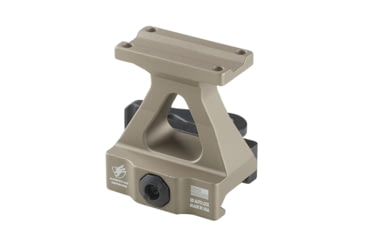 Image of American Defense Manufacturing Trijicon MRO Mount, Night Vision Height, Standard Legacy Lever, Flat Dark Earth, AD-MRO-NV-FDE-STD