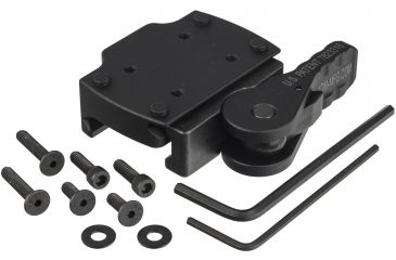 Image of American Defense Manufacturing Leupold Deltapoint Pro RedDot Mount, Standard Lever, Black, AD-TR STD