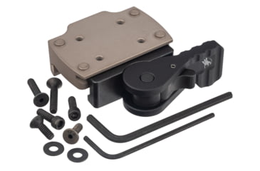 Image of American Defense Manufacturing Trijicon RedDot Mount, Tactical Lever, Flat Dark Earth, AD-TR TAC R FDE