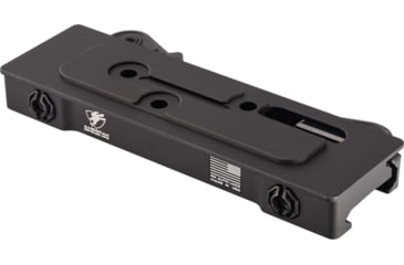 Image of American Defense Manufacturing Trijicon Reflex Mount, Titanium Lever, Black, AD-15-R-TL