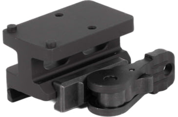 Image of American Defense Manufacturing Trijicon RMR Lightweight QD Mount, Tactical Legacy Lever, Co-Witness Mount Height, Black, AD-RMR-LW-10-TAC