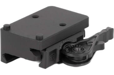Image of American Defense Manufacturing Trijicon RMR Lightweight QD Mount, Titanium Lever, Low Height, Black, AD-RMR-LW-L-TL