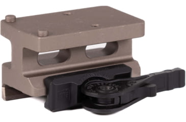 Image of American Defense Manufacturing Trijicon RMR Lightweight QD Mount, Titanium Lever, Lower 1/3 Co-Witness Mount Height, Flat Dark Earth, AD-RMR-LW-11-FDE-TL