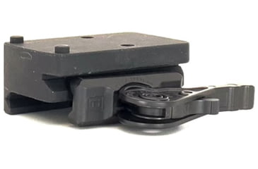 Image of American Defense Manufacturing Trijicon RMR Lightweight QD Red Dot Mount, Titanium Lever, Black, AD-RMR-LW-L-RH-TL