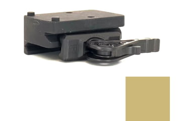 Image of American Defense Manufacturing Trijicon RMR Lightweight QD Red Dot Mount, TAC Lever, Flat Dark Earth, AD-RMR-LW-L-RH-FDE-TAC