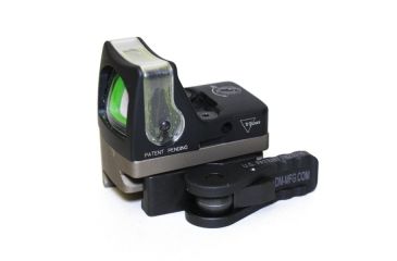 Image of American Defense Manufacturing Trijicon RMR Mount, Standard Lever, Flat Dark Earth, Left Hand, AD-RMR-LH STD FDE