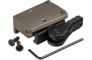 Image of American Defense Manufacturing Trijicon RMR Mount, Standard Lever, Flat Dark Earth, Right Hand, AD-RMR-RH STD FDE