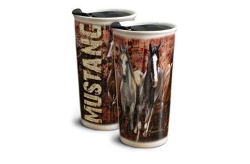 Image of American Expedition Ceramic Travel Mug, Mustang, 12 oz. 40001067