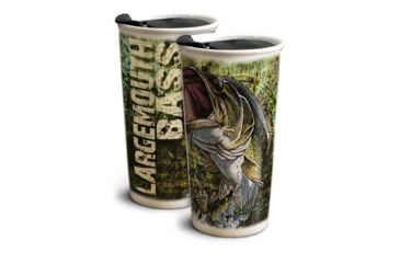 Image of American Expedition Ceramic Travel Mug, Largemouth Bass, 12oz 40001068