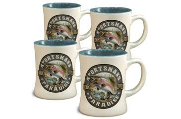 Image of American Expedition Diner Mugs, Set of 4, Rainbow Trout 4012082
