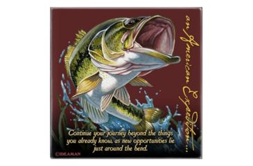 Image of American Expedition Square Coaster, Largemouth Bass 602153