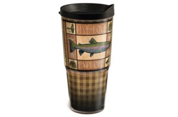 Image of American Expedition Two-Tier Lodge Series Tumbler, Trout, 24oz 4006325